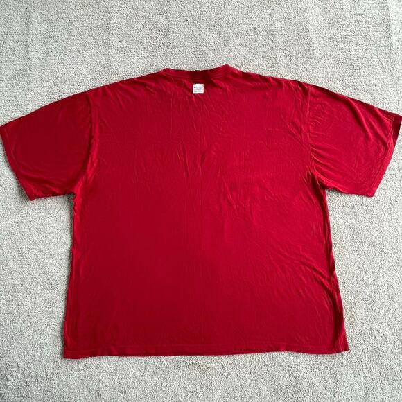 🔥VTG Marithe Francois Girbaud 4XL Boxing Glove Red Short Sleeve Graphic Shirt - Picture 3 of 14